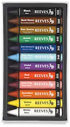 Watersoluble Wax Pastels, Set of 12