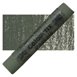 Art Spectrum Colourfix Soft Pastel - Leaf Green Dark pastel and swatch