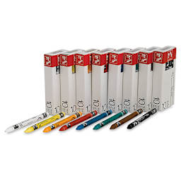 Caran d'Ache Neocolor II Aquarelle Artists' Pastels - Class Pack of 80, Assorted Colors