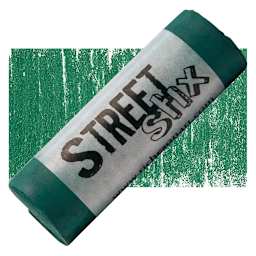Richeson Street Stix Pavement Pastel - Green 14 pastel and swatch