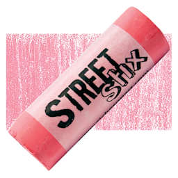 Richeson Street Stix Pavement Pastel - Red 75 pastel and swatch