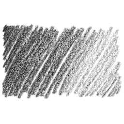 Koh-I-Noor Polycolor Dry Color Drawing Pencil - Black 36, swatch