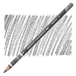 Derwent Graphitint Pencil - Mountain Gray pencil and swatch
