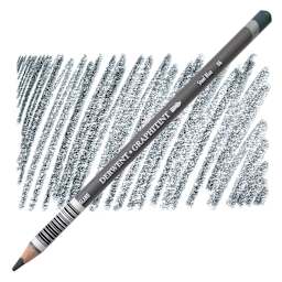 Derwent Graphitint Pencil - Steel Blue pencil and swatch