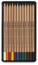 Oil-Based Colored Pencils, Set of 12, Open package view