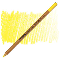 Lyra Rembrandt Polycolor Premium Oil-Based Colored Pencil - Lemon Yellow pencil and swatch