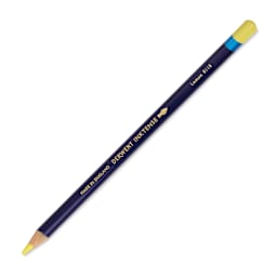 Derwent Inktense Pencil - Lemon, single pencil