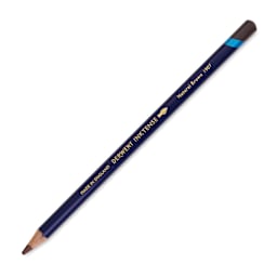 Derwent Inktense Pencil - Natural Brown, single pencil