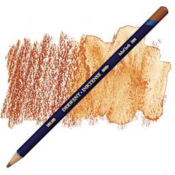 Derwent Inktense Pencil - Baked Earth pencil and swatch