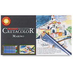 Watercolor Pencils, Set of 12 Colors