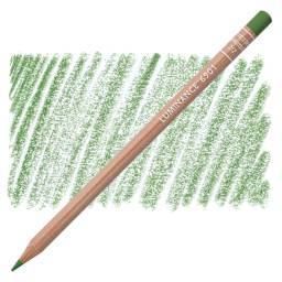 Caran d'Ache Luminance Colored Pencil - Chromium Oxide Green pencil and swatch