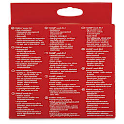 Stabilo Woody 3 in 1 Pencils - Set of 6 (back of package)