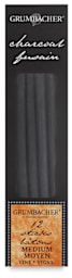 Grumbacher Vine Charcoal - Front of package of 12 pc Medium Grade Vine Charcoal
