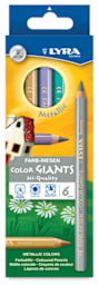 Lyra Color Giant Sets - Front of package of 6 Metallic Colors
