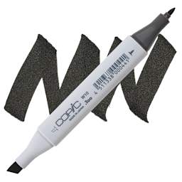 Copic Classic Marker - Warm Gray W-10 marker and swatch
