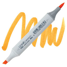 Copic Sketch Marker - Chrome Orange YR04 marker and swatch