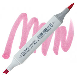Copic Sketch Marker - Dark Pink RV34 marker and swatch
