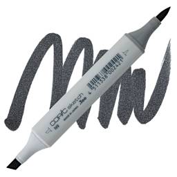 Copic Sketch Marker - Neutral Gray 9 marker and swatch