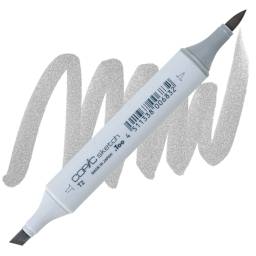 Copic Sketch Marker - Toner Gray T2 marker and swatch
