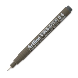 Artline Drawing Pen - Grey, 0.4 mm Tip