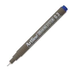 Artline Drawing Pen - Blue, 0.3 mm Tip