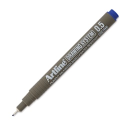 Artline Drawing Pen - Blue, 0.5 mm Tip