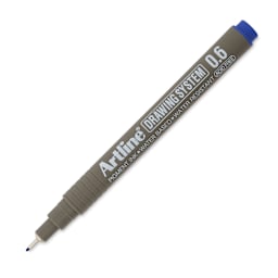 Artline Drawing Pen - Blue, 0.6 mm Tip