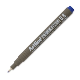 Artline Drawing Pen - Blue, 0.8 mm Tip