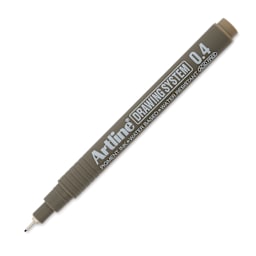 Artline Drawing Pen - Pale Brown, 0.4 mm Tip