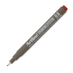 Artline Drawing Pen - Sepia, 0.6 mm Tip