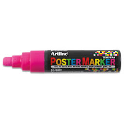 Artline Poster Markers - 6 mm Tip, Fluorescent Pink