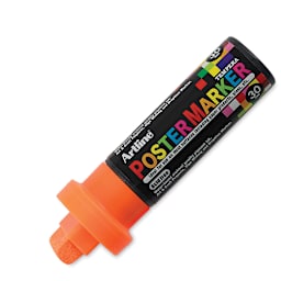Artline Poster Markers - 30 mm Tip, Fluorescent Orange