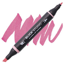 Blick Studio Alcohol Art Marker - 145 Cotton Candy, swatch and marker