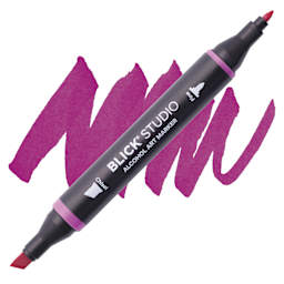 Blick Studio Alcohol Art Marker - 120 Honeysuckle, swatch and marker