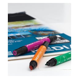 Blick Studio Markers (on a Blick Mixed Media Pad)