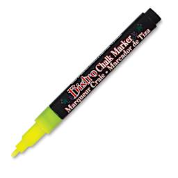 Marvy Uchida Bistro Chalk Marker - Fluorescent Yellow, 6 mm
