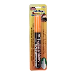 Uchida Bistro Chalk Marker Fluorescent Orange - Peggable