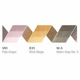 Copic Ciao Double Ended Markers - Layer & Mix Set of 3, Pet Palette, color swatches