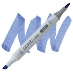 Copic Ciao Double Ended Marker - Phthalo Blue B23 marker and swatch