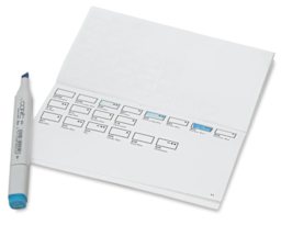 Copic Color Swatch Book
