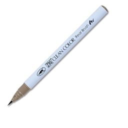 Kuretake Zig Clean Color Real Brush Pen - Mid Gray