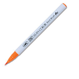 Kuretake Zig Clean Color Real Brush Pen - Orange