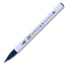 Kuretake Zig Clean Color Real Brush Pen - Peacock Blue