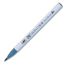 Kuretake Zig Clean Color Real Brush Pen - Blue Gray