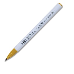 Kuretake Zig Clean Color Real Brush Pen - Ochre