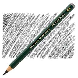 Faber-Castell 9000 Jumbo Pencil - 8B pencil and swatch