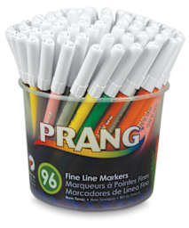 Classic Fine Line Art Marker - 96-count Tub of Markers shown open