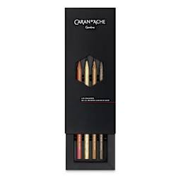 Caran d' Ache Pencil Gift Set - No. 7 Exotic Woods Set