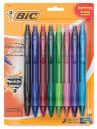 Set of 8, Assorted Colors
