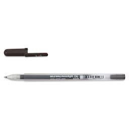 Sakura Gelly Roll Moonlight Pen - Vandyke Brown, Fine Point with cap off